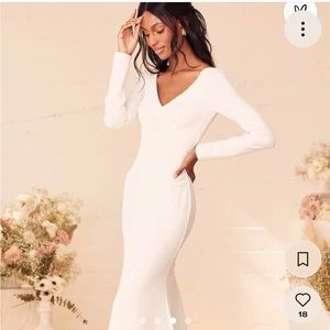 Lulus Mermaid maxi dress